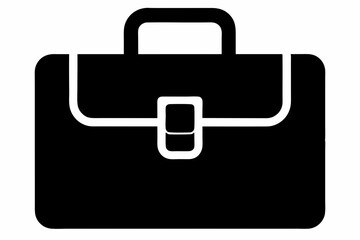 Briefcase icon vector, Suitcase symbol, Luggage Vector