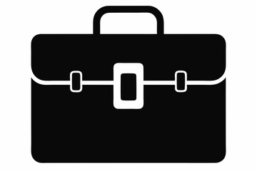 Briefcase icon vector, Suitcase symbol, Luggage Vector