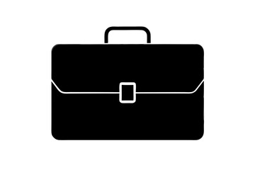 Briefcase icon vector, Suitcase symbol, Luggage Vector