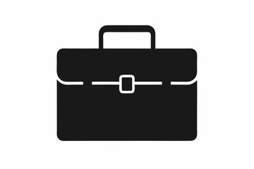 Briefcase icon vector, Suitcase symbol, Luggage Vector