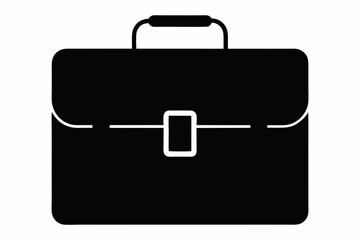 Briefcase icon vector, Suitcase symbol, Luggage Vector