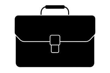 Briefcase icon vector, Suitcase symbol, Luggage Vector