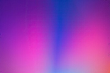 Fototapeta premium Neon Purple Pink Blue Gradient Background with Blurred Grainy Texture Design