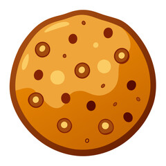 Fototapeta premium baked cookie clipart cartoon Illustration drawing