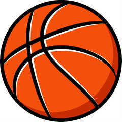 basketball ball clipart cartoon Illustration drawing