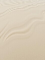 Obraz premium Abstract and mesmerizing patterns created by water ripples on a sandy beach, natural