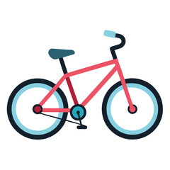Fototapeta premium bike clipart cartoon Illustration drawing