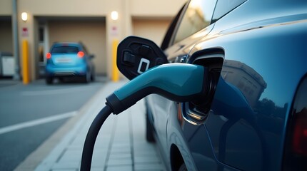 Electric vehicles must be charged at dedicated charging stations. These charging stations use electricity to charge your car battery. You can find charging stations in parking lots and other places.