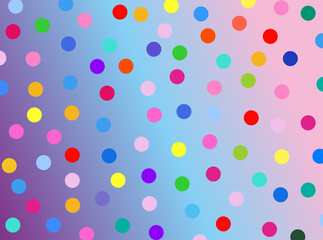 colorful confetti background
