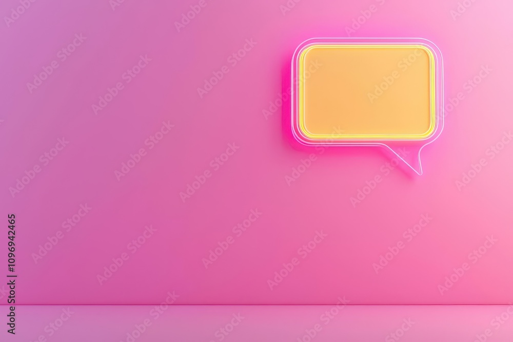 Aufkleber register concept. interactive record-saving feature in form submission, vibrant glowing feedback ico