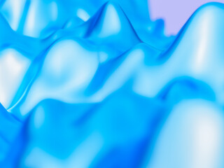 wallpaper of a blue wave on a light background, in transparent oriental minimalism white background