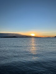 Fototapeta premium Sunrise at Isla del Sol Titicaca Lake Bolivia 
