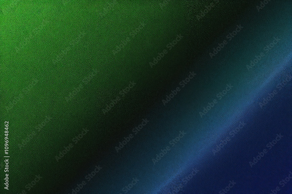 Poster dark blue and green grainy gradient background with black texture effect for webpage headers
