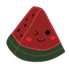 watermelon isolated