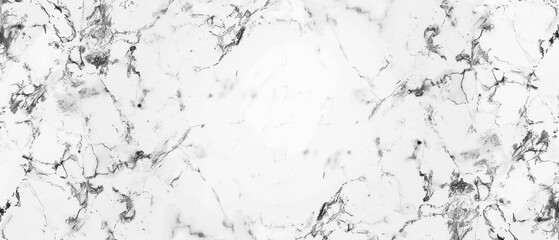 Obraz premium A smooth, marbled texture with subtle gray veins on a white background.
