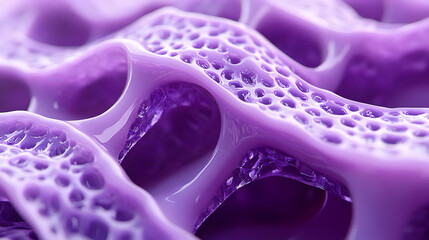 Fototapeta premium Purple 3D Abstract Background Illustration