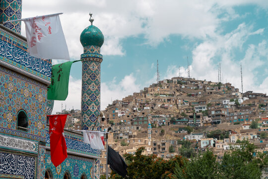 Shia mosque in the capital of Afghanistan, in the city of Kabul