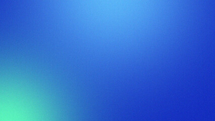 Abstract image with a vibrant blue gradient background transitioning to soft green hues in the lower corner, creating a serene and modern artistic effect.