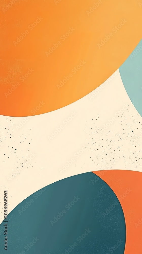 Poster captivating visual composition features smooth gradients and flowing patterns in various colors, ide