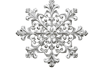 Ornate Snowflake Ornament