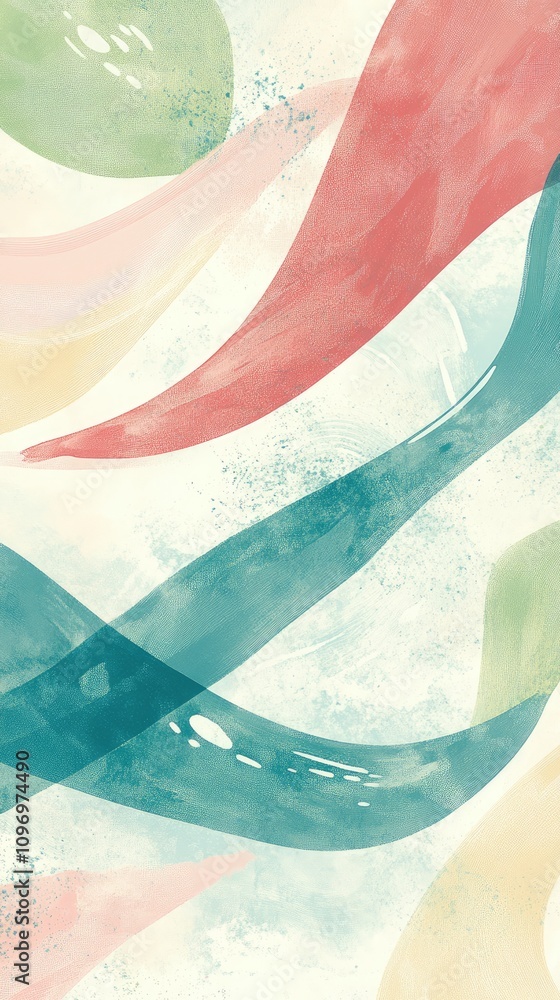 Poster this captivating abstract design various colors, creating an elegant backdrop ideal for branding and