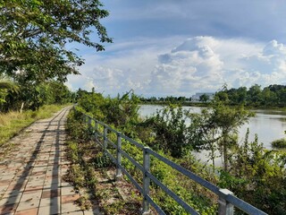 bridge over the river