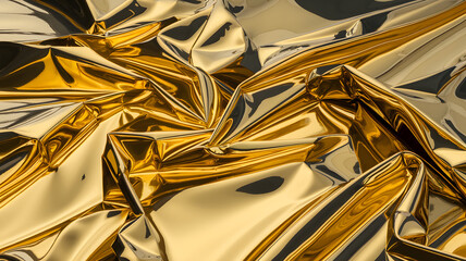 Shimmering metallic fabric creates an elegant backdrop for design and artistic projects