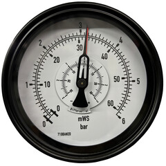 isolated pressure gauge