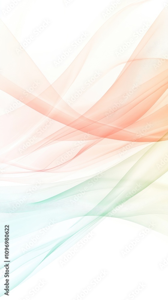 Poster soft gradients and textures blend seamlessly, creating an abstract backdrop that enhances digital ar