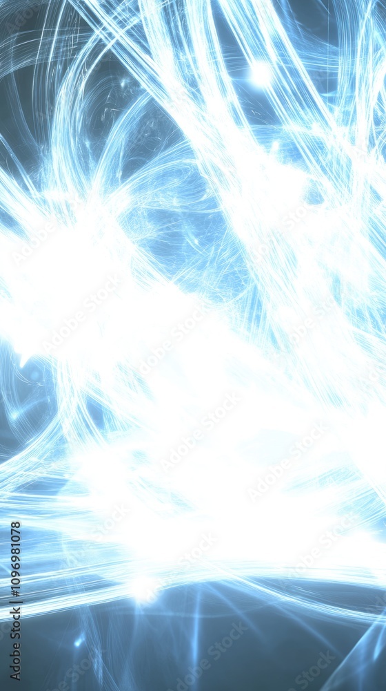 Poster a vibrant blend of flowing forms and smooth gradients forms an abstract backdrop