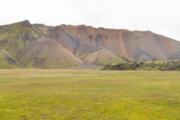 Landmannalaugar area landscape, Fjallabak Nature Reserve, Iceland