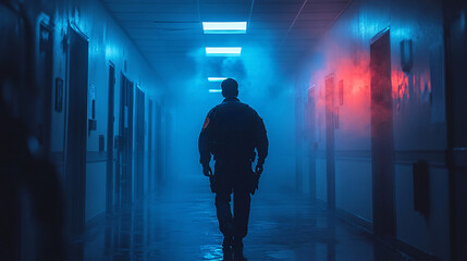 close up of a FBI officer, FBI officer wallpaper, 