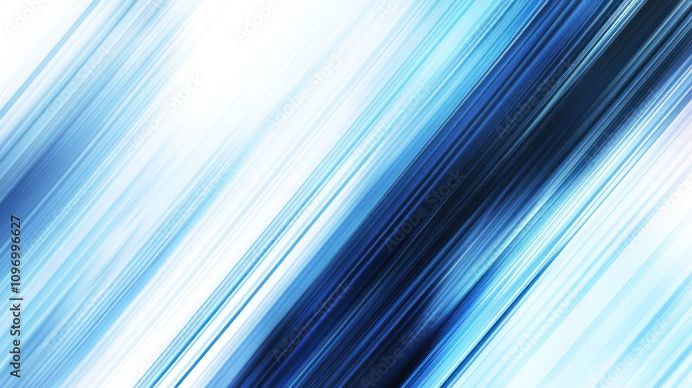 Aufkleber abstract blue and white diagonal lines create a dynamic, modern background effect.