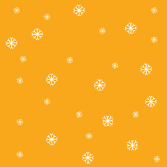Snowflakes vector seamless pattern. Snowfall christmas repeat backdrop. Seamless pattern christmas snowfall, backdrop winter snowflake illustration