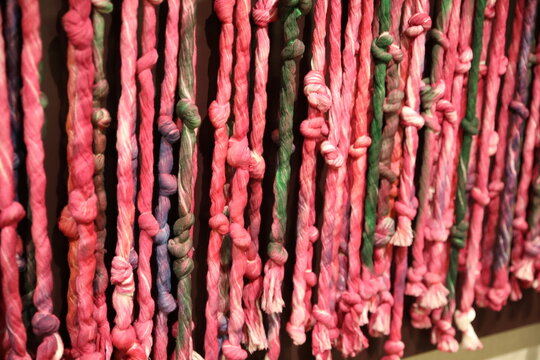 El quipu, nudos cuentas incas