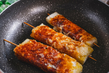 焼き上がったチーズソパン