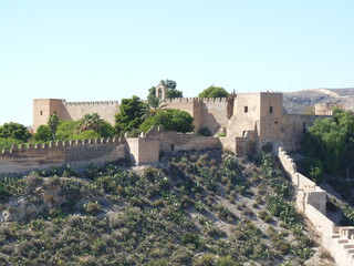 Almeria Andalucia Spain Castle Alcazaba