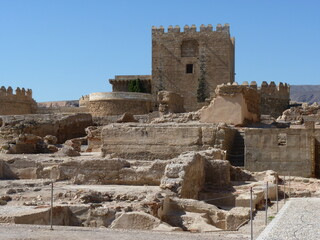 Almeria Andalucia Spain Castle Alcazaba