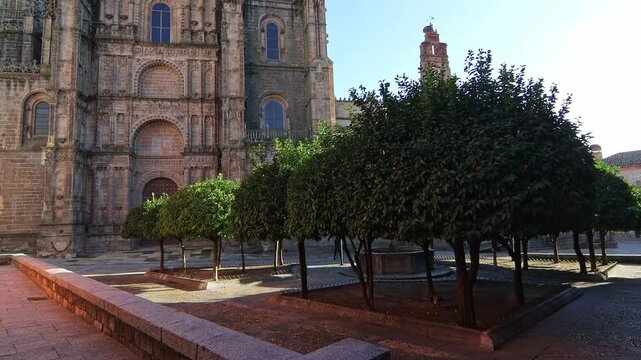 Plasencia Cathedral or Cathedral of Santa Maria is the common name given to the episcopal seat of the Diocese of Plasencia, Extremadura, Spain.
