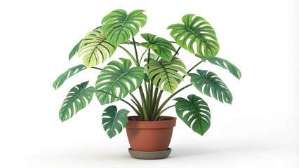 Fototapeta premium plant in a pot
