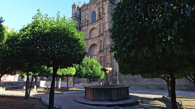 Plasencia Cathedral or Cathedral of Santa Maria is the common name given to the episcopal seat of the Diocese of Plasencia, Extremadura, Spain.