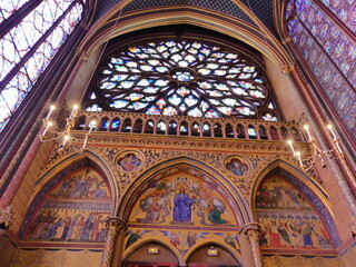 Sainte Chapelle Paris stained glass vitraux