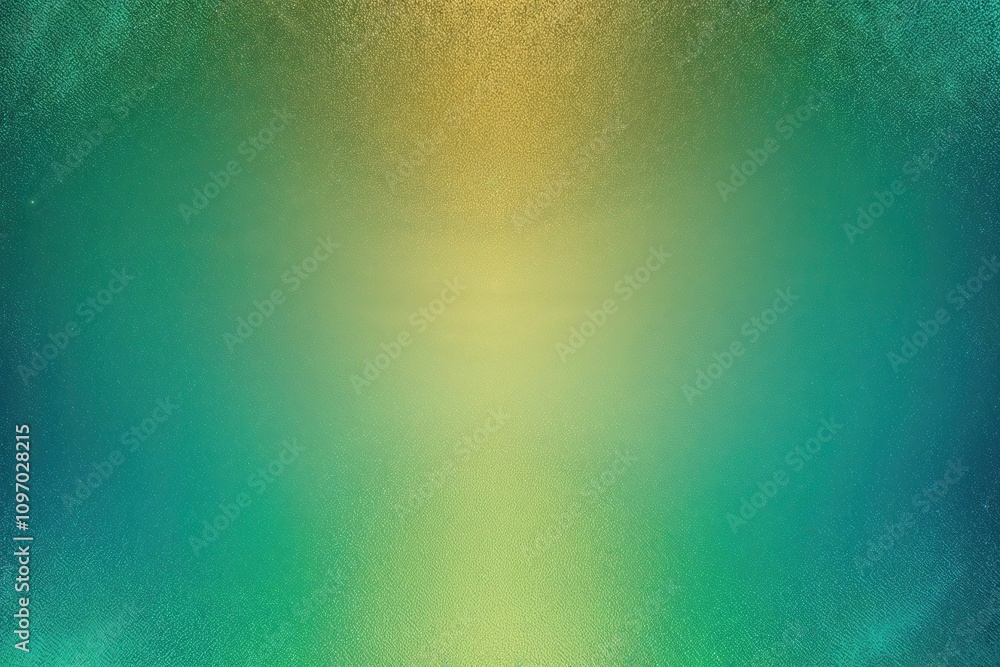 Poster vibrant teal shimmer gradient background with textured noise effect and generous copy space