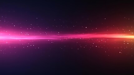 Obraz premium A vibrant graphic design featuring a colorful light beam against a dark background, perfect for use in modern digital projects and abstract art.