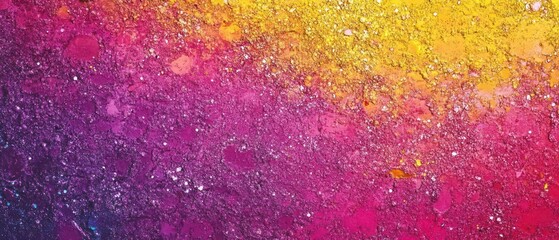 Fototapeta premium Vibrant Colorful Powder Gradient Texture Background