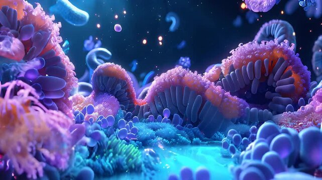 Crohns Disease The Abdominal Pain and Diarrhea of the stomach. Xray vision. 