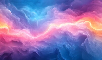 Fototapeta premium A seamless opal texture displaying a full spectrum of iridescent colors, from deep blues to vibrant pinks