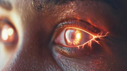 Ophthalmic Disorders The blurred Vision and Eye pain of optic Nerve and Iris. Eyeball. 