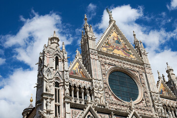 detail of the Siena Cathedral