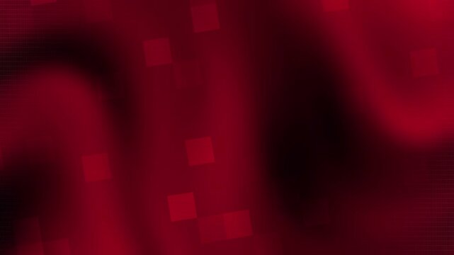 Red dark gradient christmas background features translucent squares grid patterns.